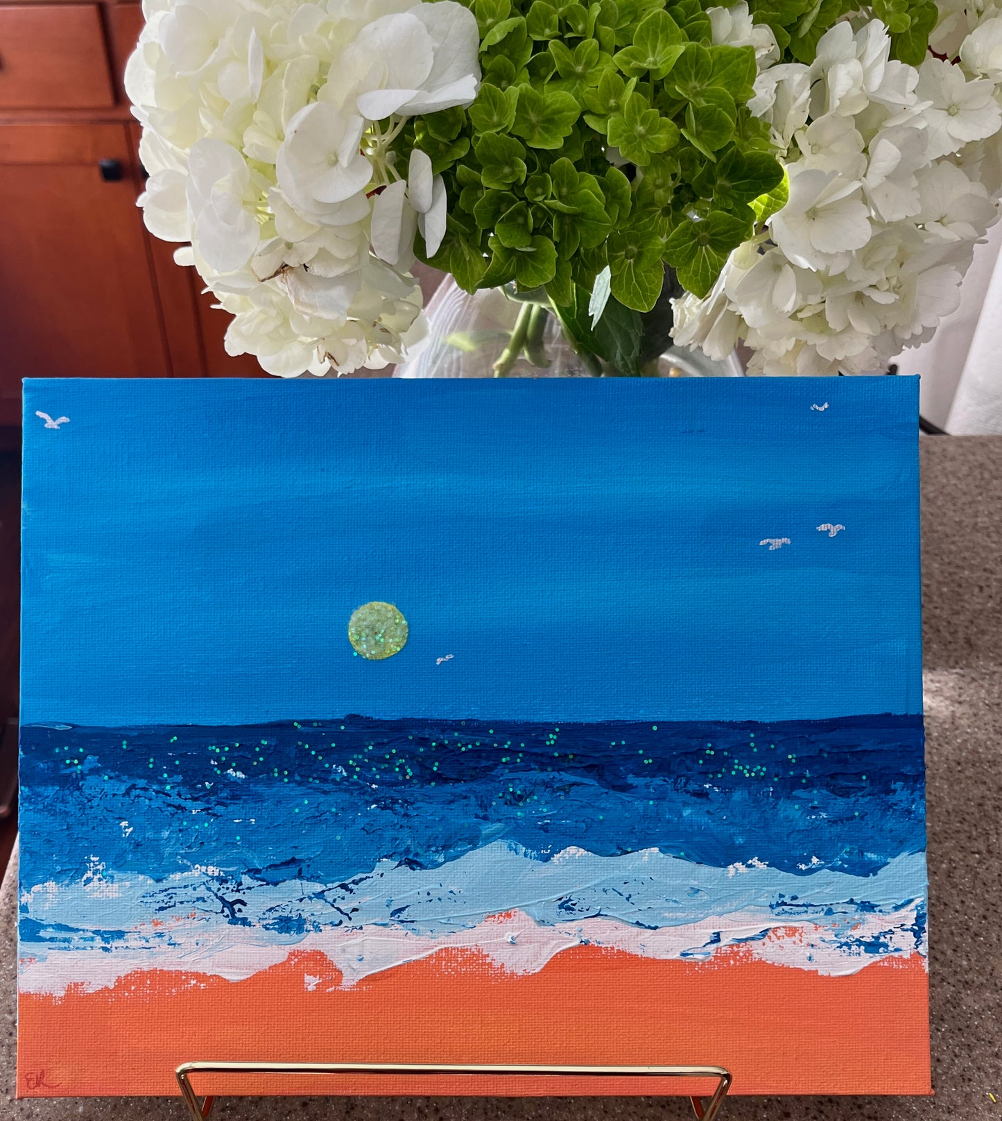 Textured Beach