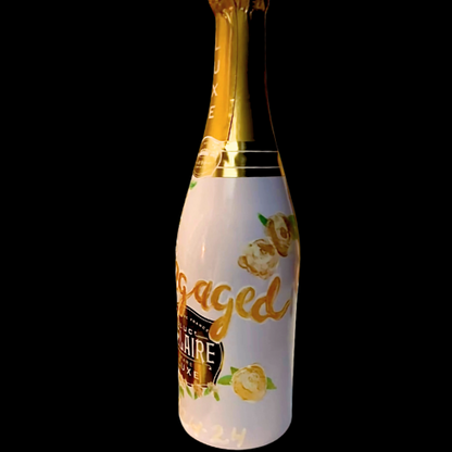Engagement Champagne Bottle
