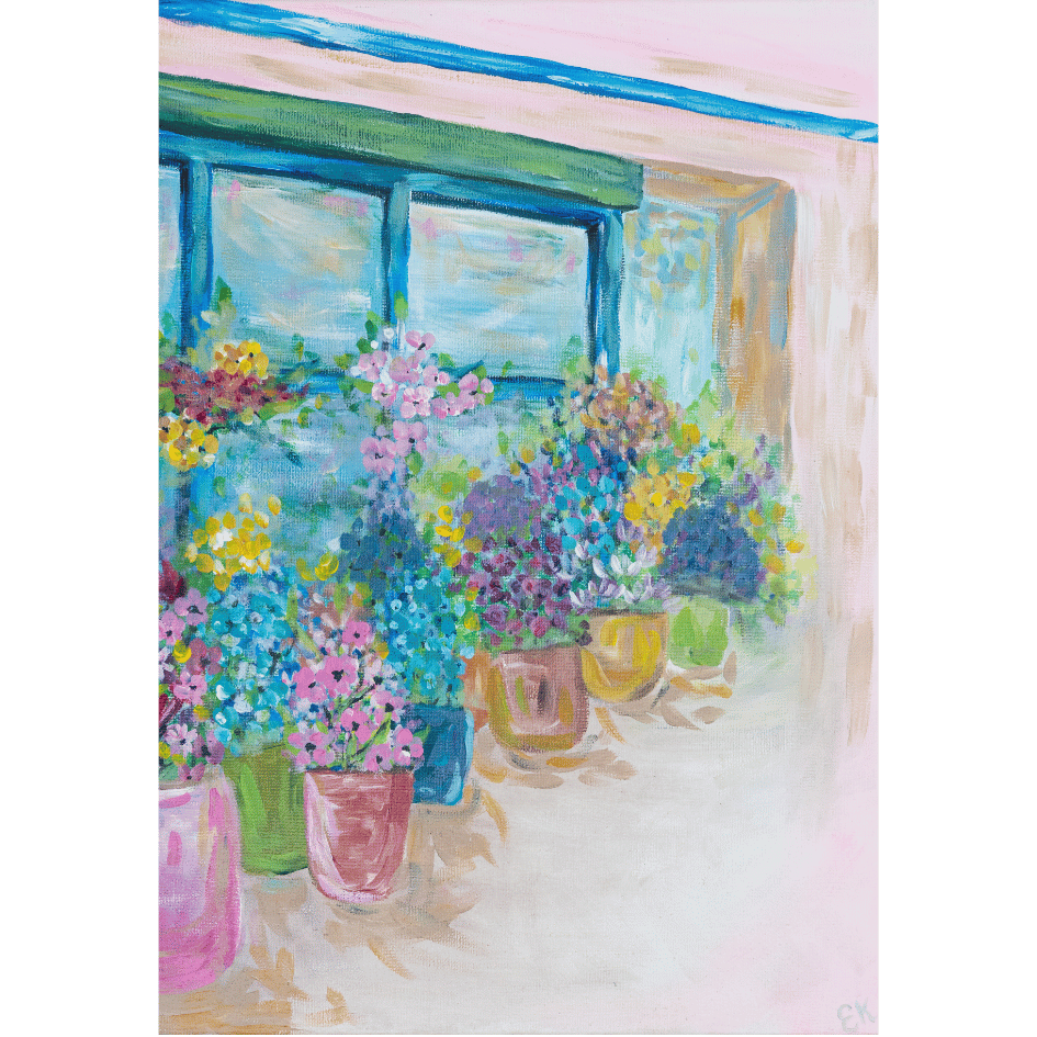 NEW Abstract Floral Shop: Paper Print