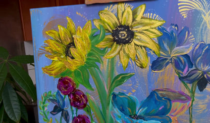 Yellow Hummingbirds