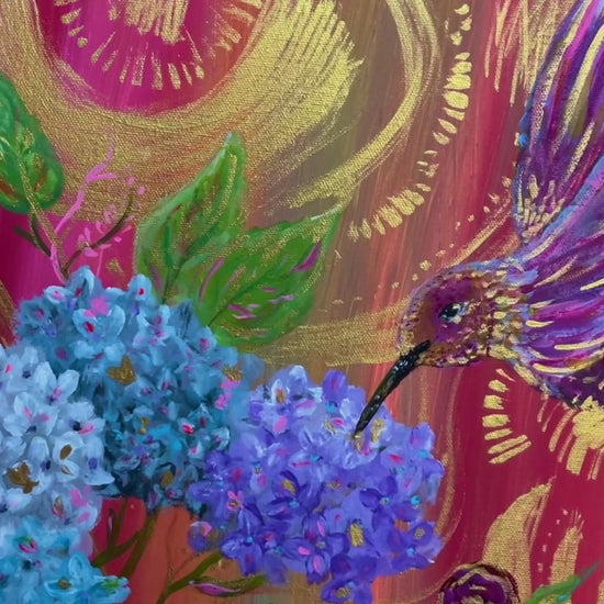 Red Hummingbird