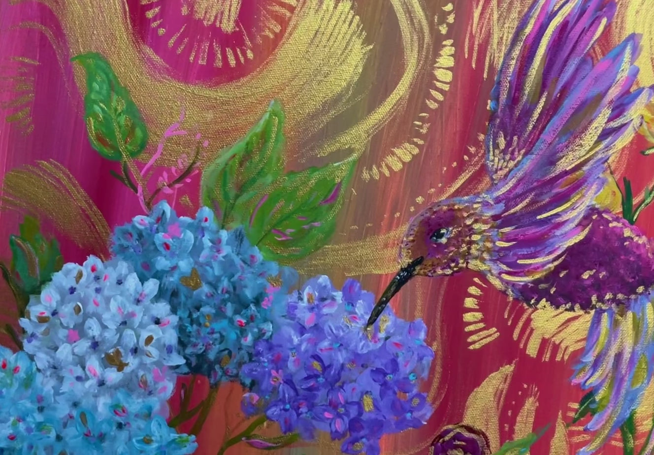 Red Hummingbird